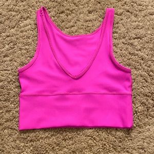 Lululemon Power Pivot Ribbed Tank top Size 6